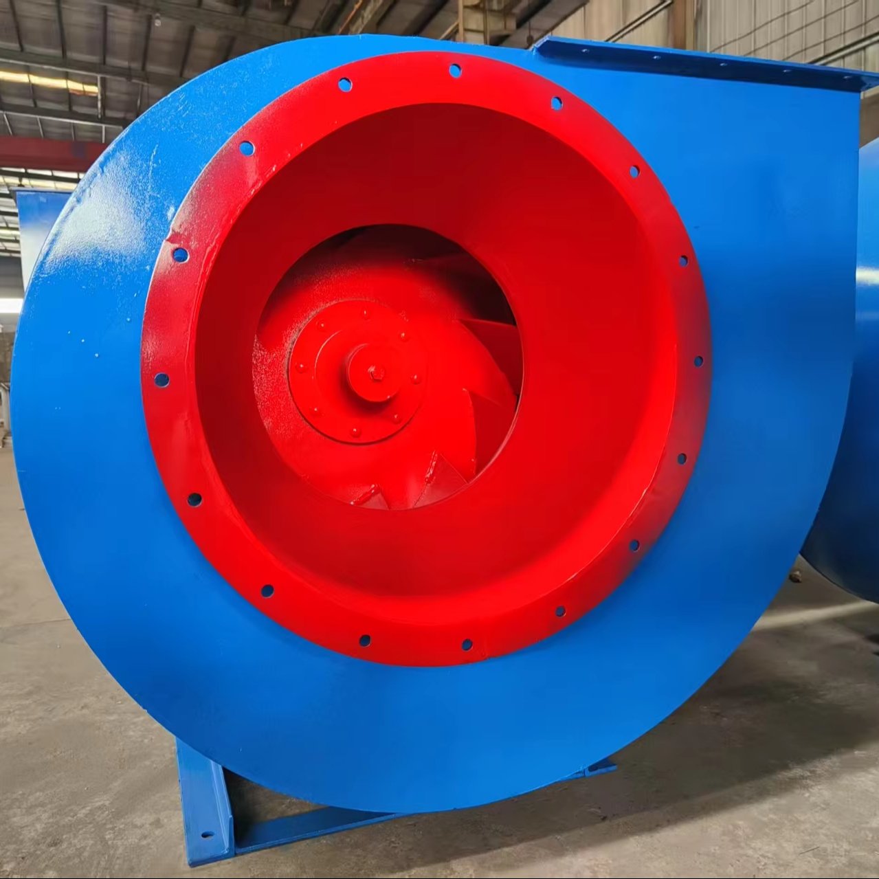 AC Centrifugal Fan for Indoor Ventilation Cooling and Dust Removal for Basement Hotel Shopping Mall OEM Customizable Cast Iron